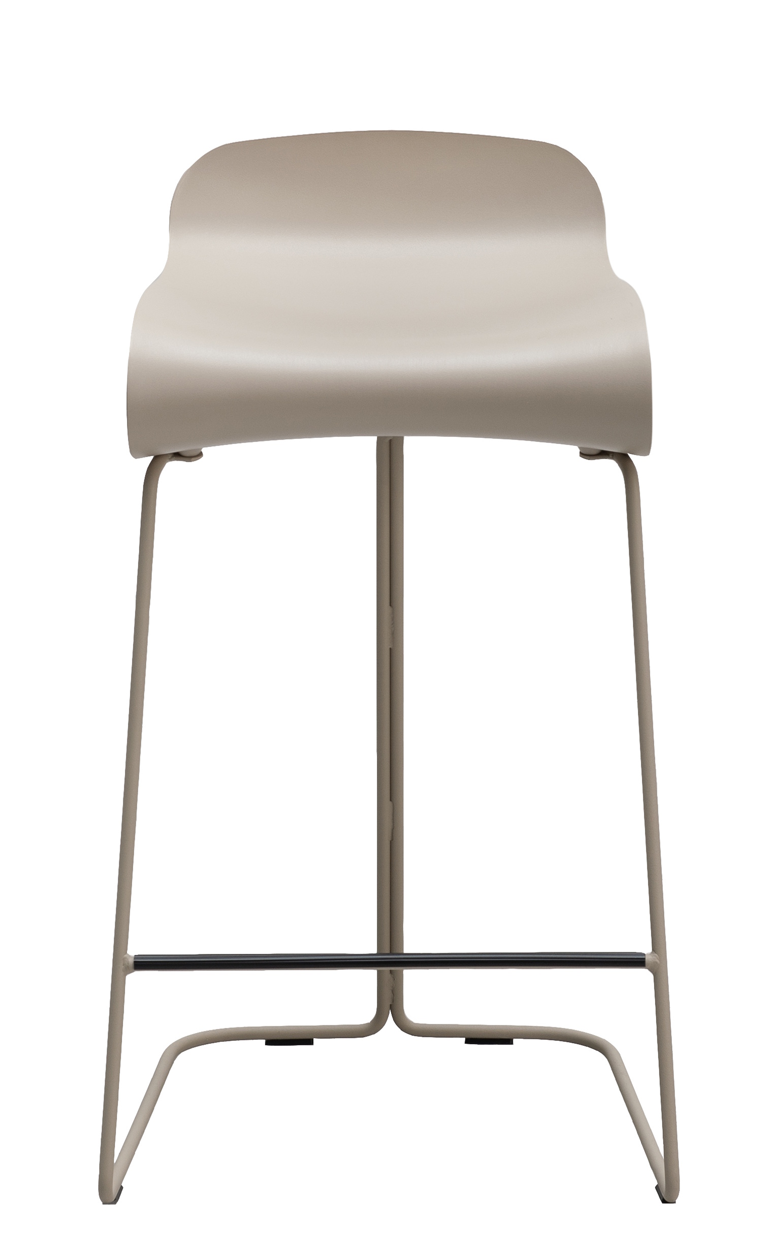 BCN Tabouret de bar avec piètement traîneau Kristalia