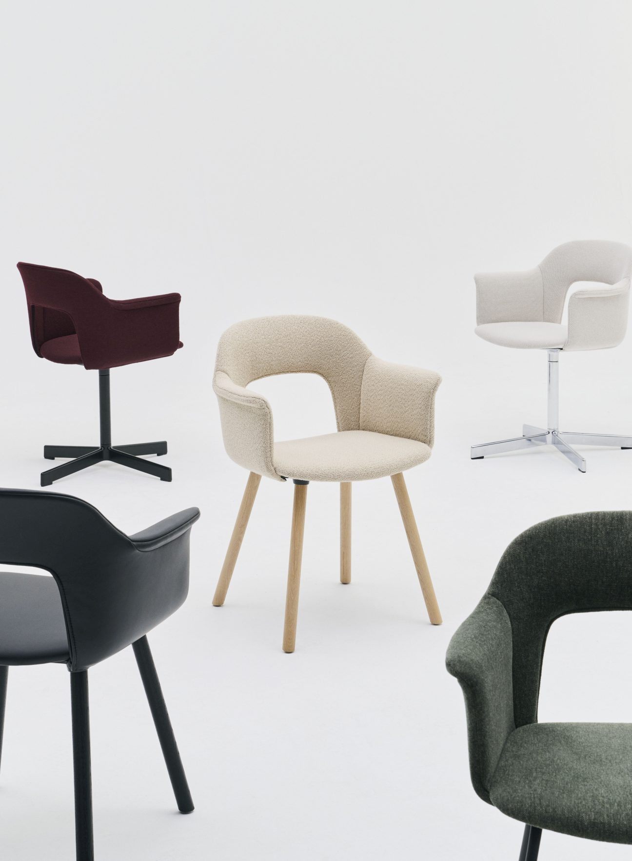 Layout Armchair 221 Chaise à accoudoirs Hay