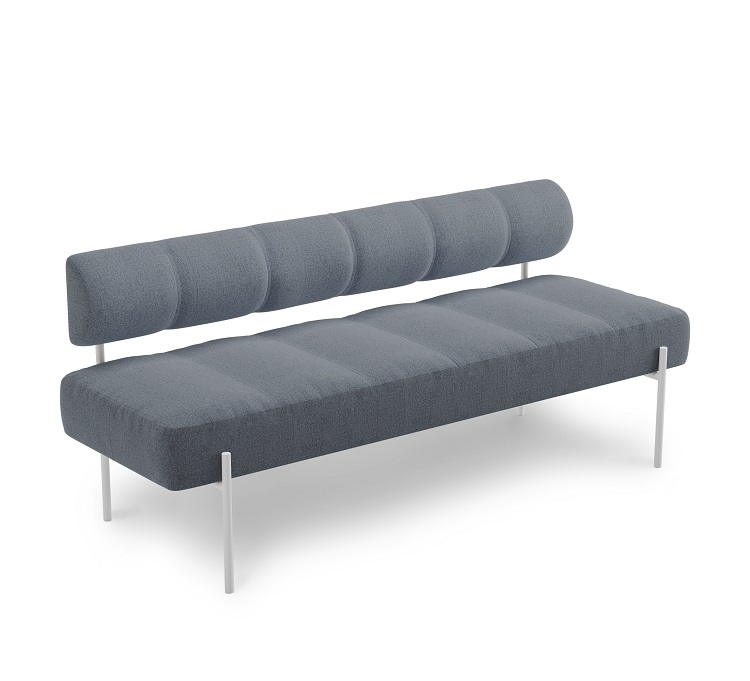 Daybe dining sofa Canapé de salle à manger Northern Brusvik 94 blanc