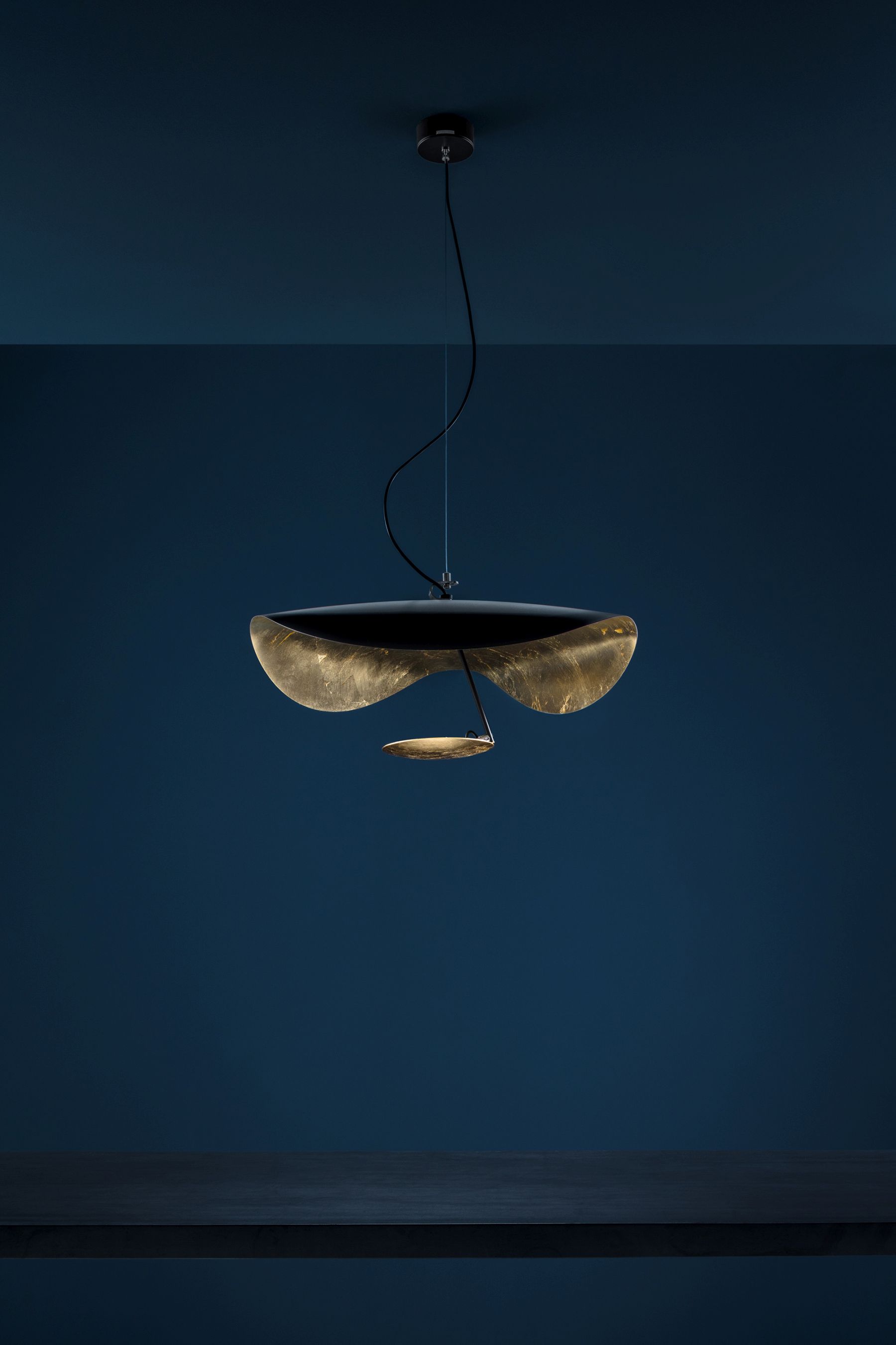 Lederam Manta S1 Lampe suspendue Catellani & Smith