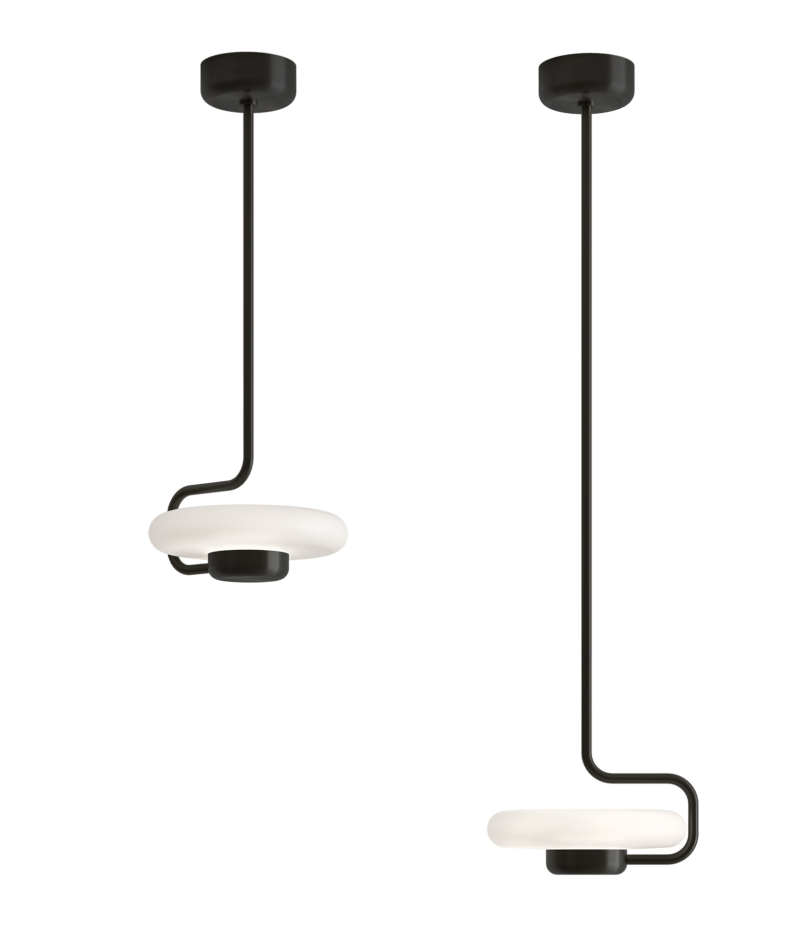 Tratto Lampe suspendue noir Kdln