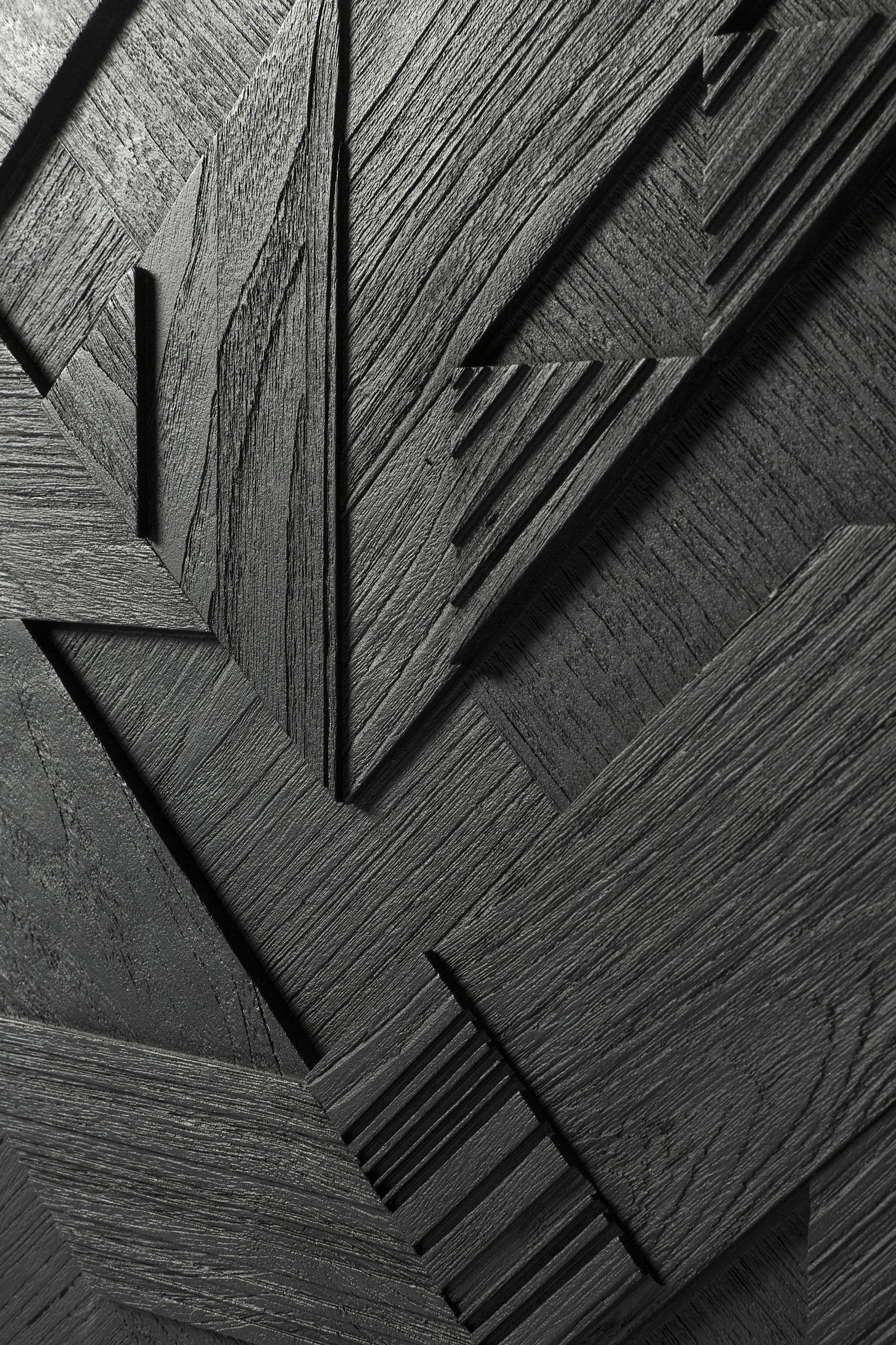 Graphic Buffet en teck noir Ethnicraft