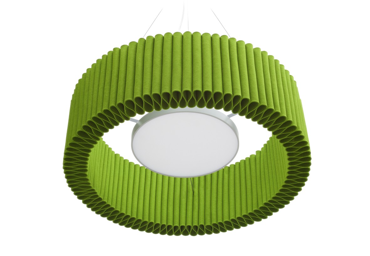 Objet de plafond Welle avec dispositif de suspension inclus