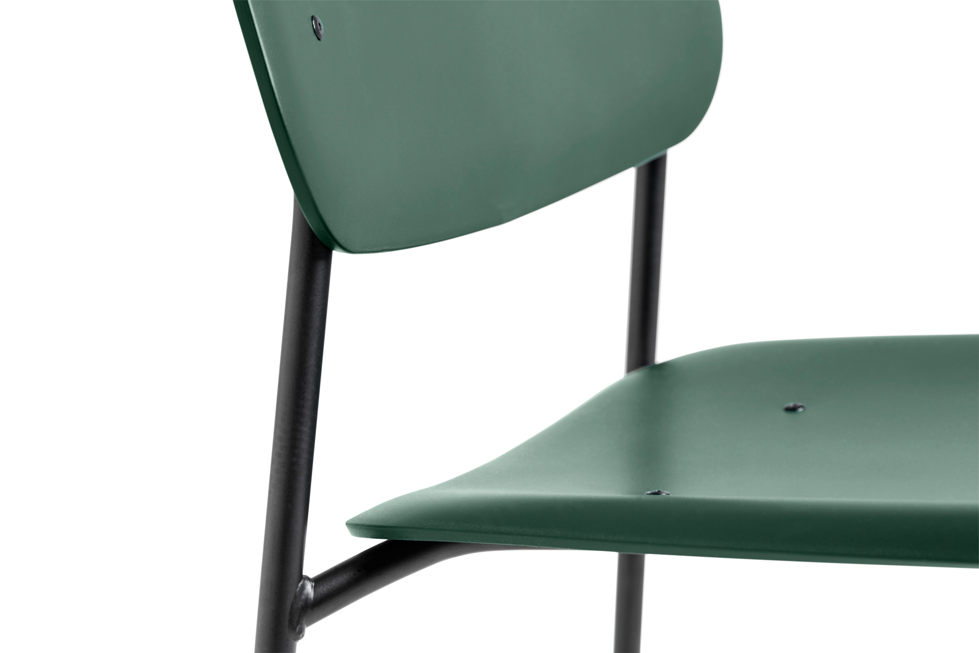 Soft Edge Chaise 45 Noir - Hunter Hay