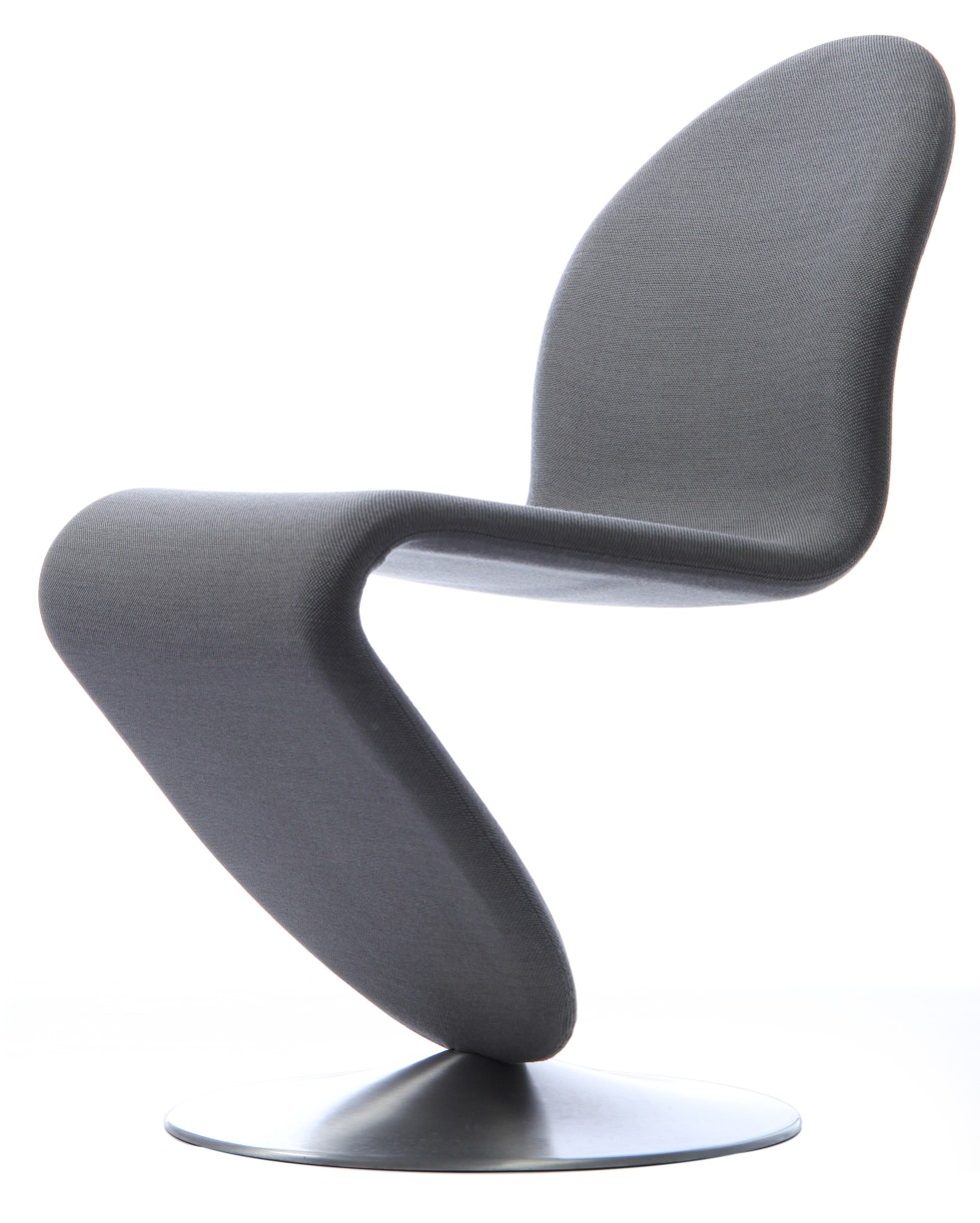 System 1-2-3 Dining Chair Standard Chaise à pied rond Verpan  