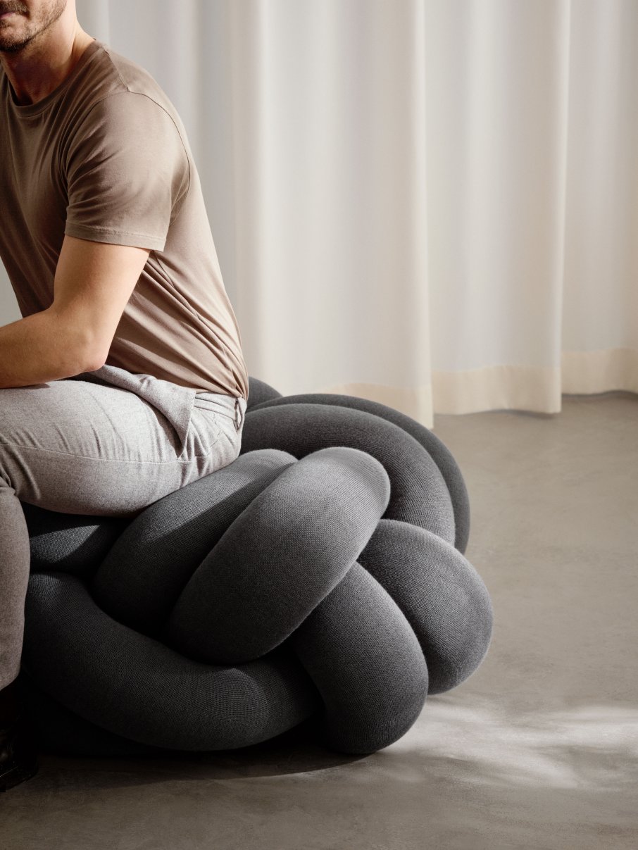 Knot XL Coussin de siège Design House Stockholm Forest