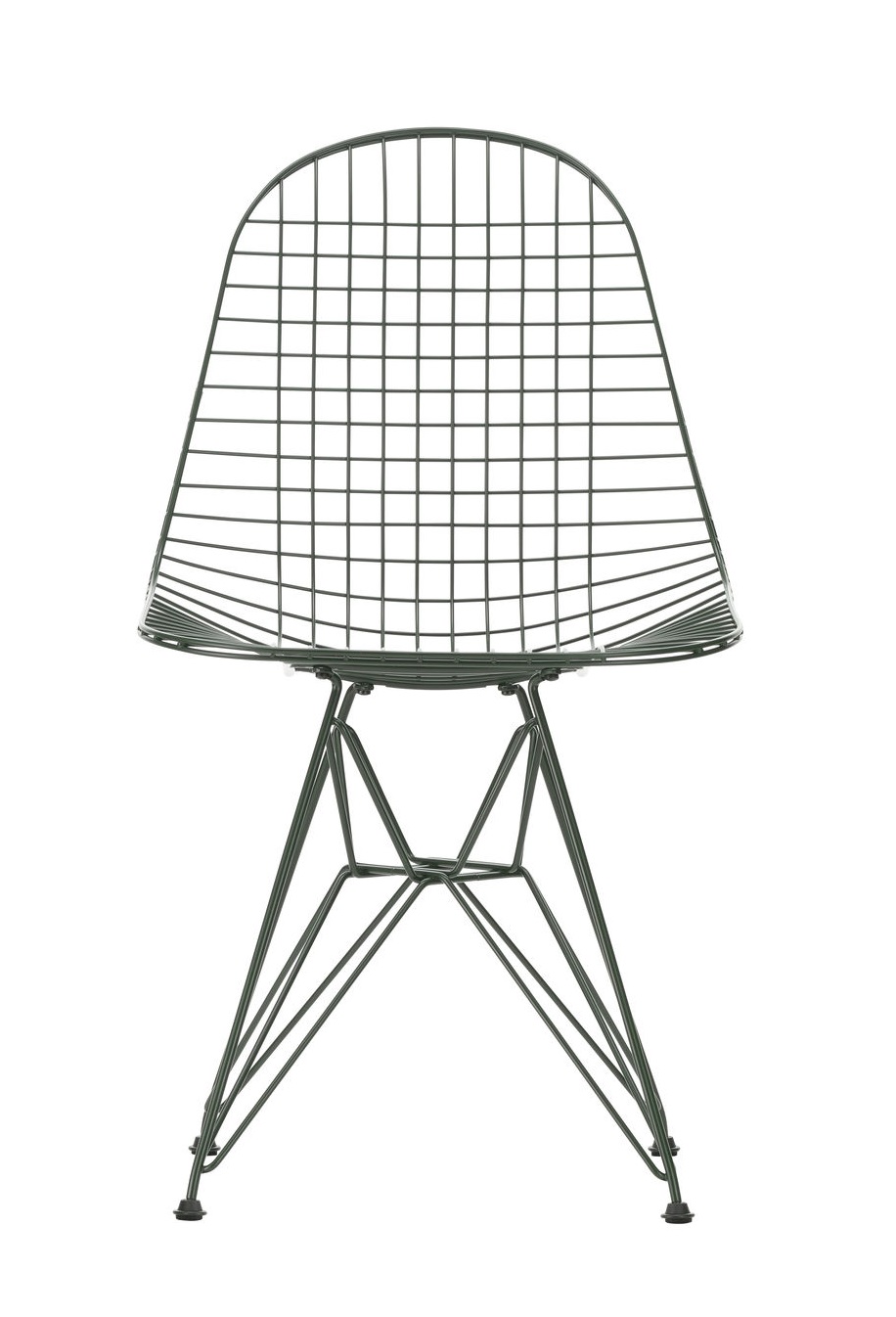 DKR Wire Chair Chaise assise rembourree Vitra