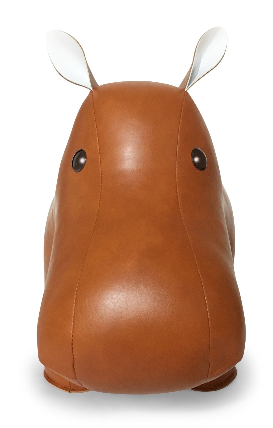 Animal en cuir XXL Butoir de porte Hippo Züny