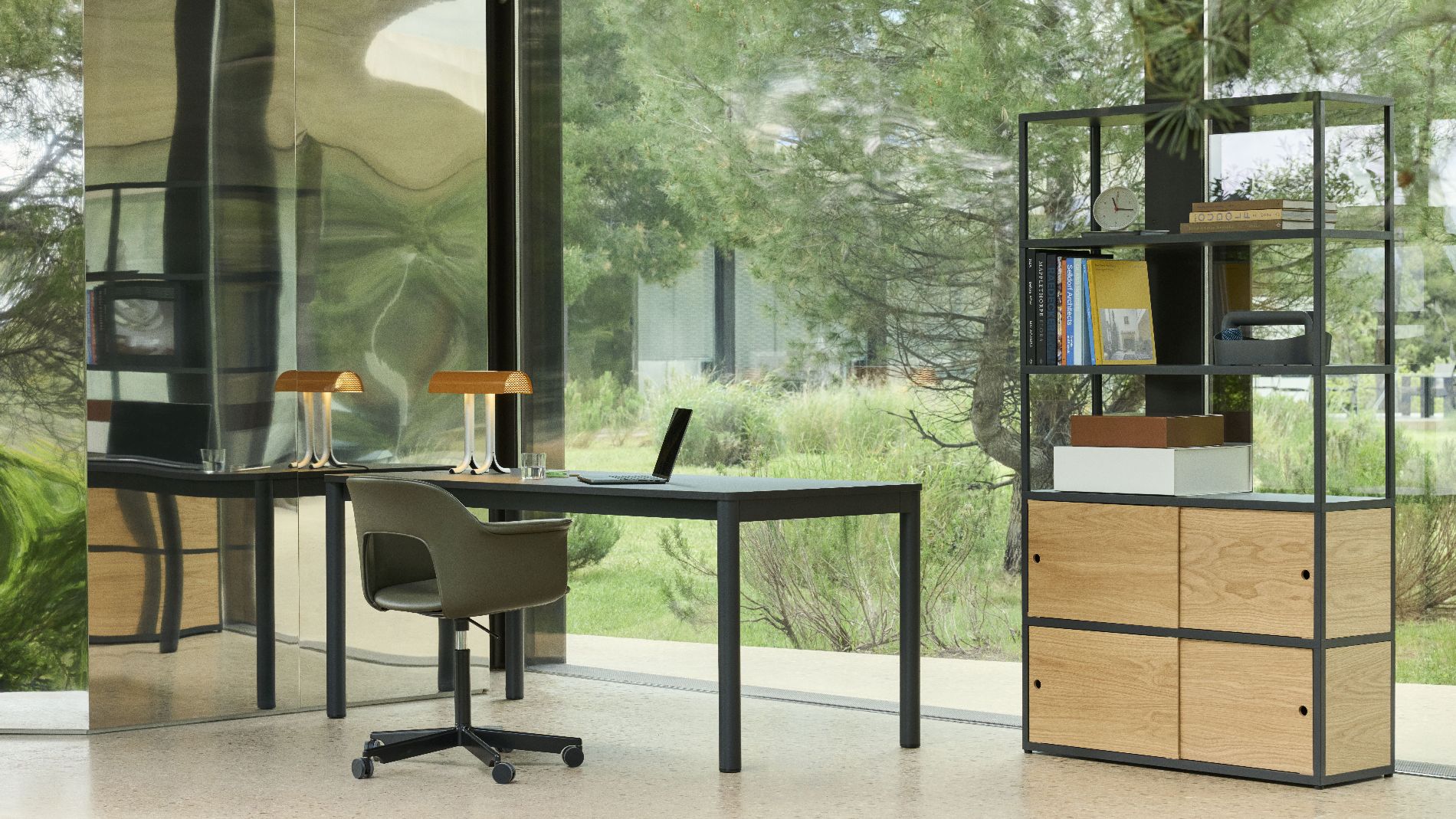 Layout Armchair 244 Fauteuil 5 pieds en étoile Hay 