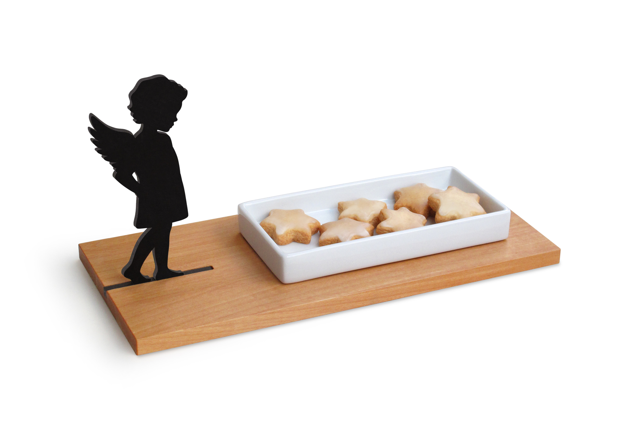 bol de biscuits ange côte à côte 