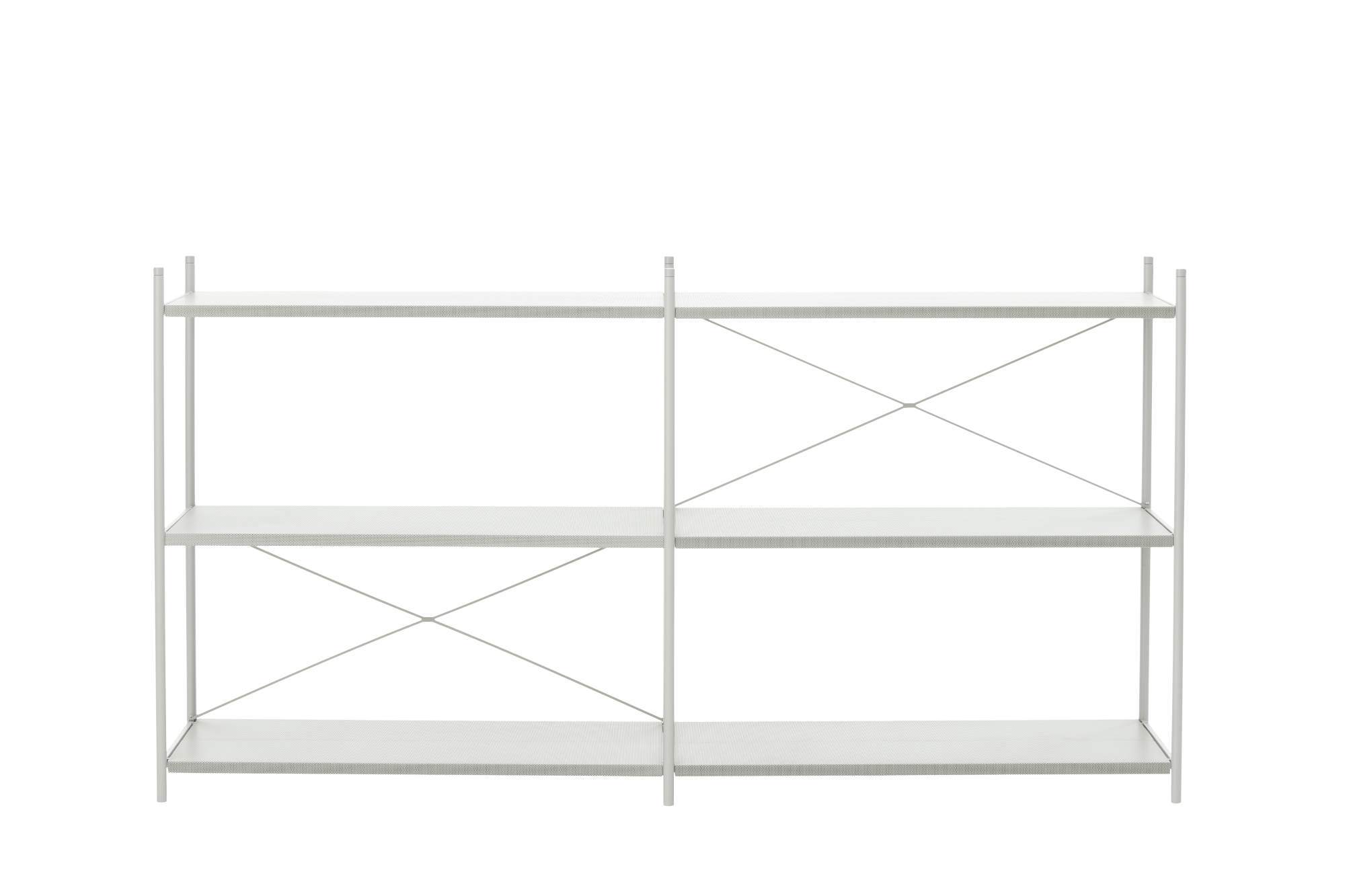 Punctual Shelving System 2x3 Regal Ferm Living-grau