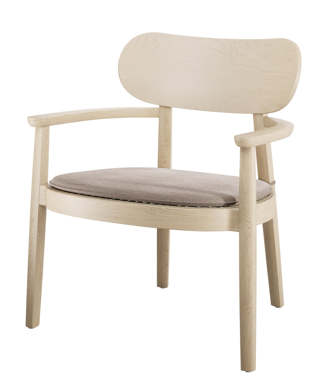 Housse de rembourrage 119 PA pour fauteuil en bois avec accoudoirs Thonet 