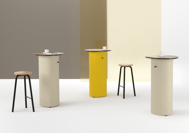 Pully Pillar Table de réunion Cascando