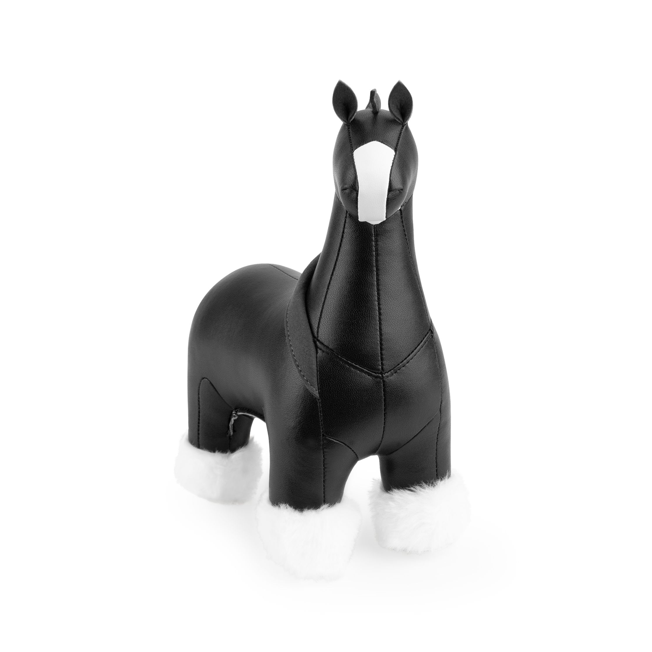 Serre-livres cheval Shire noir/gris foncé Züny