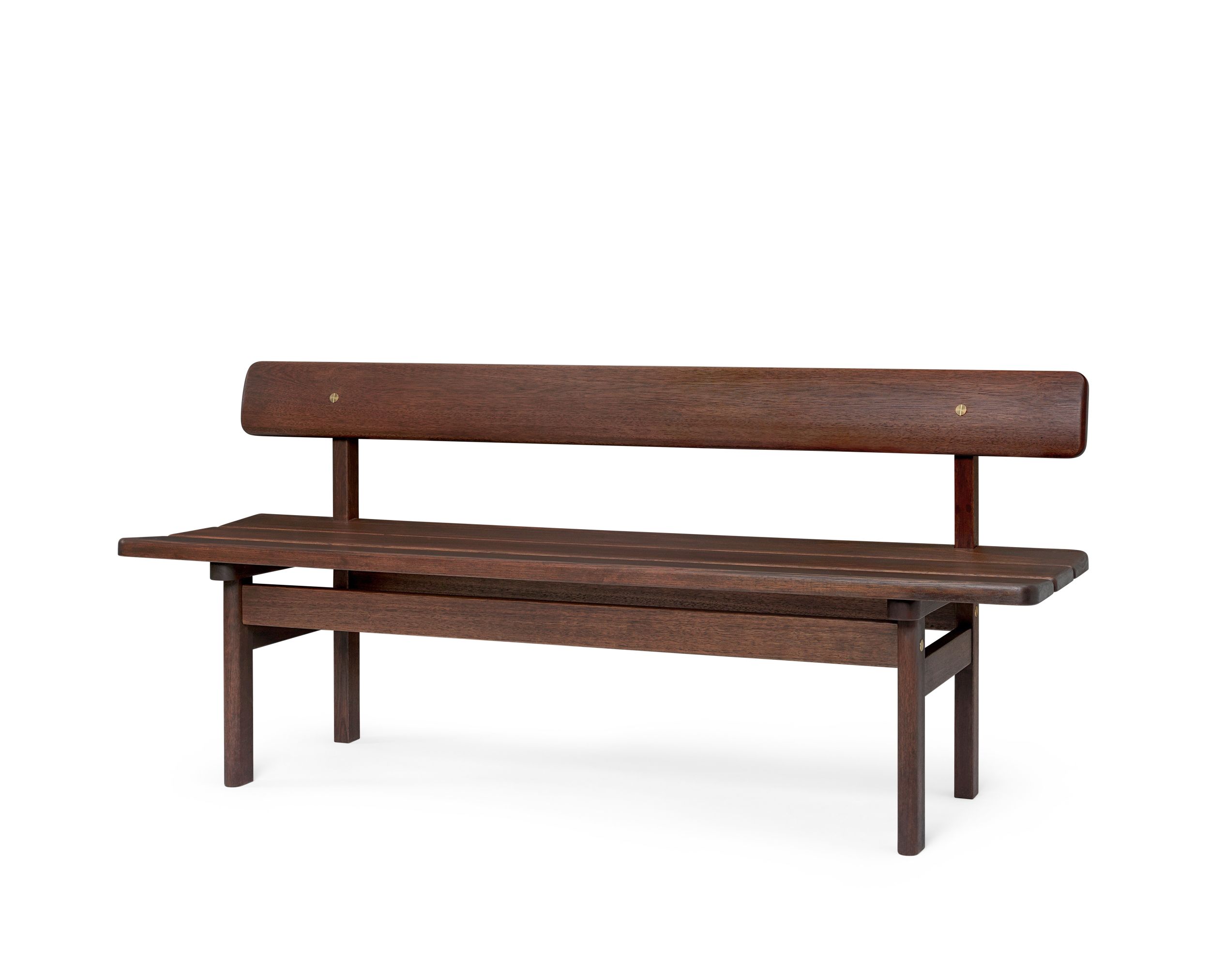 Asserbo Series Banc en eucalyptus huilé foncé Carl Hansen & Søn