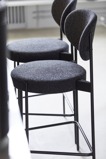 Series 430 Bar Stool Tabouret de bar 75 cm NOIR / REMIX 123 Verpan OFFRE SPECIALE