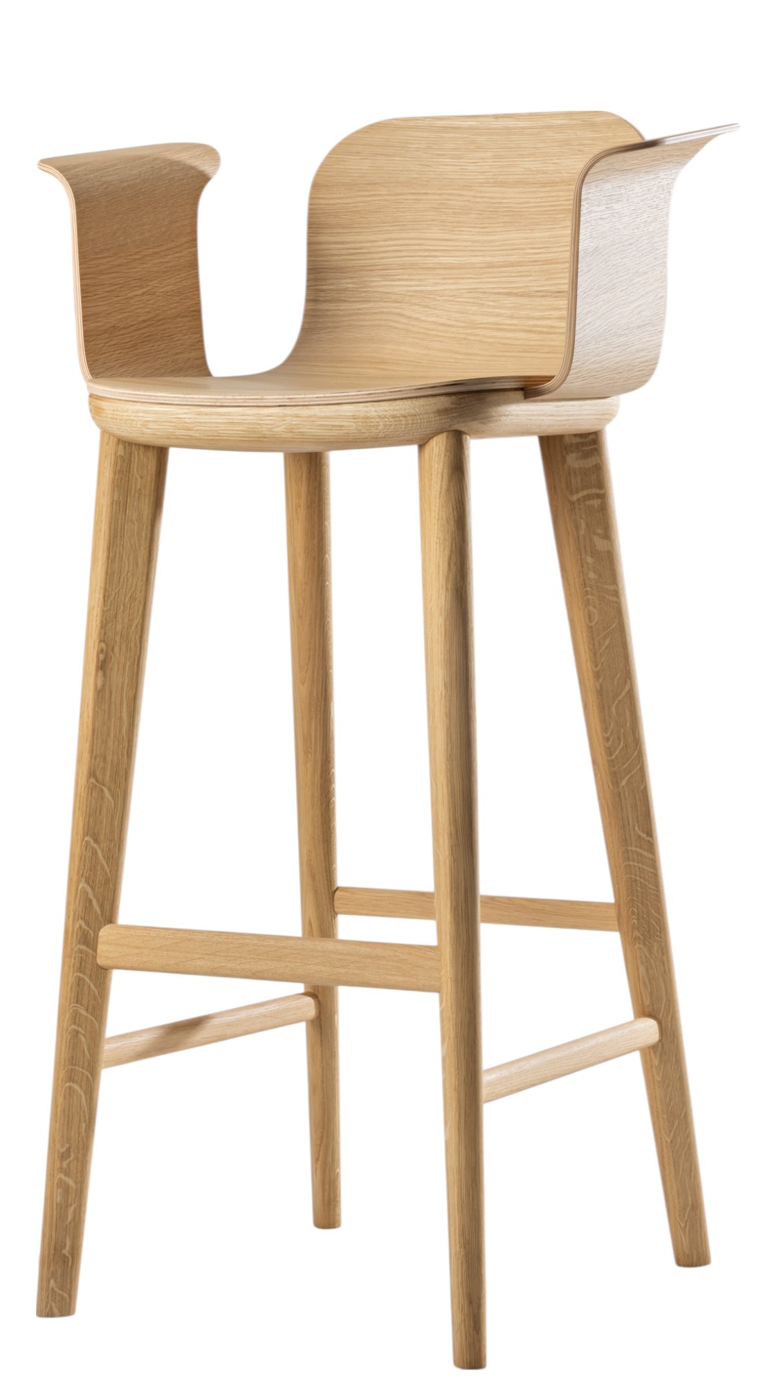 Aeon Comfort Barstool Tabouret de bar avec accoudoirs Zeitraum