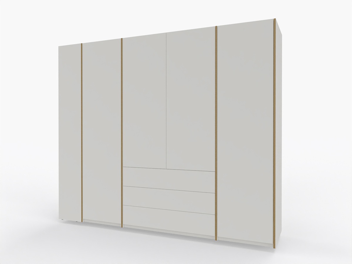 MODULAR PLUS Armoire Étagère supplémentaire Gauche Müller Möbelwerkstätten