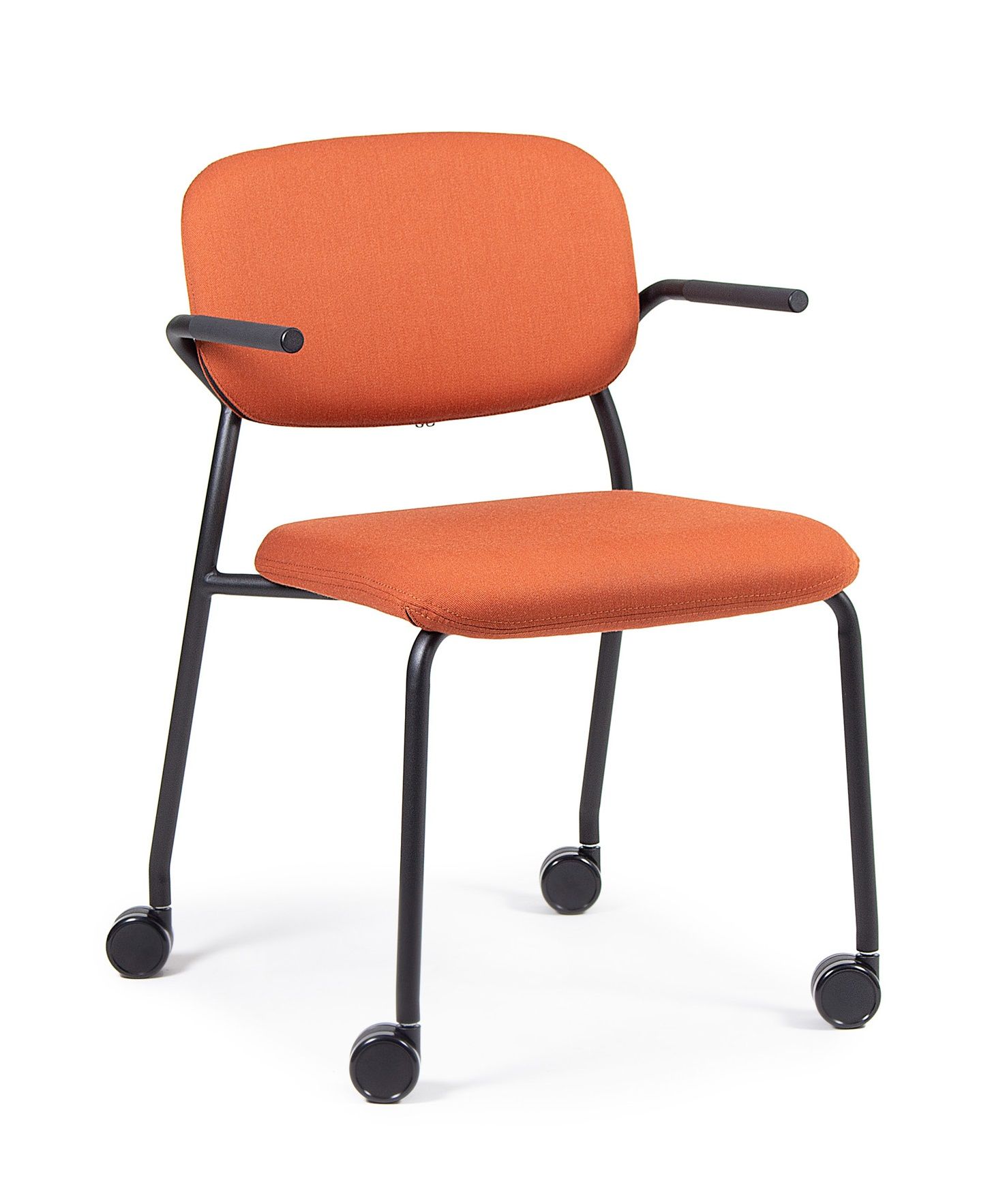 hens HS 260 Chaise / chaise de conférence sur roulettes Bejot 