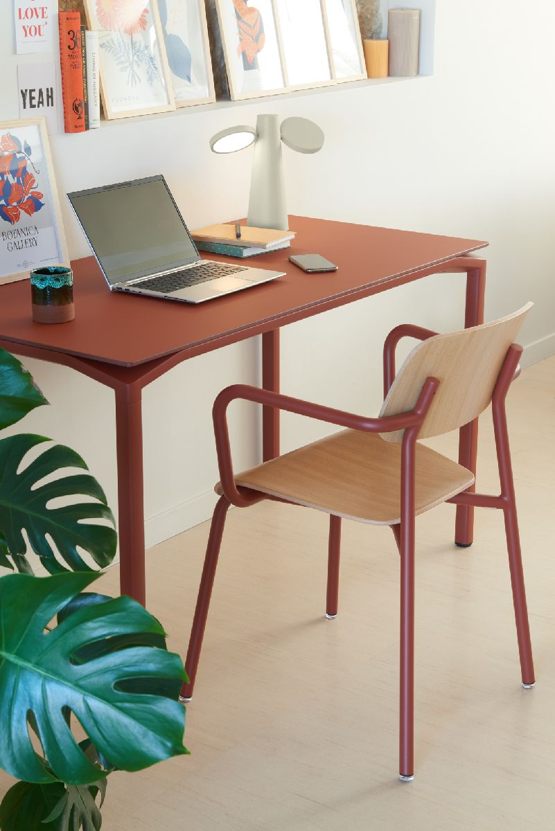 Calvi Table Table de salle à manger d'intérieur 126x63 cm Fermob