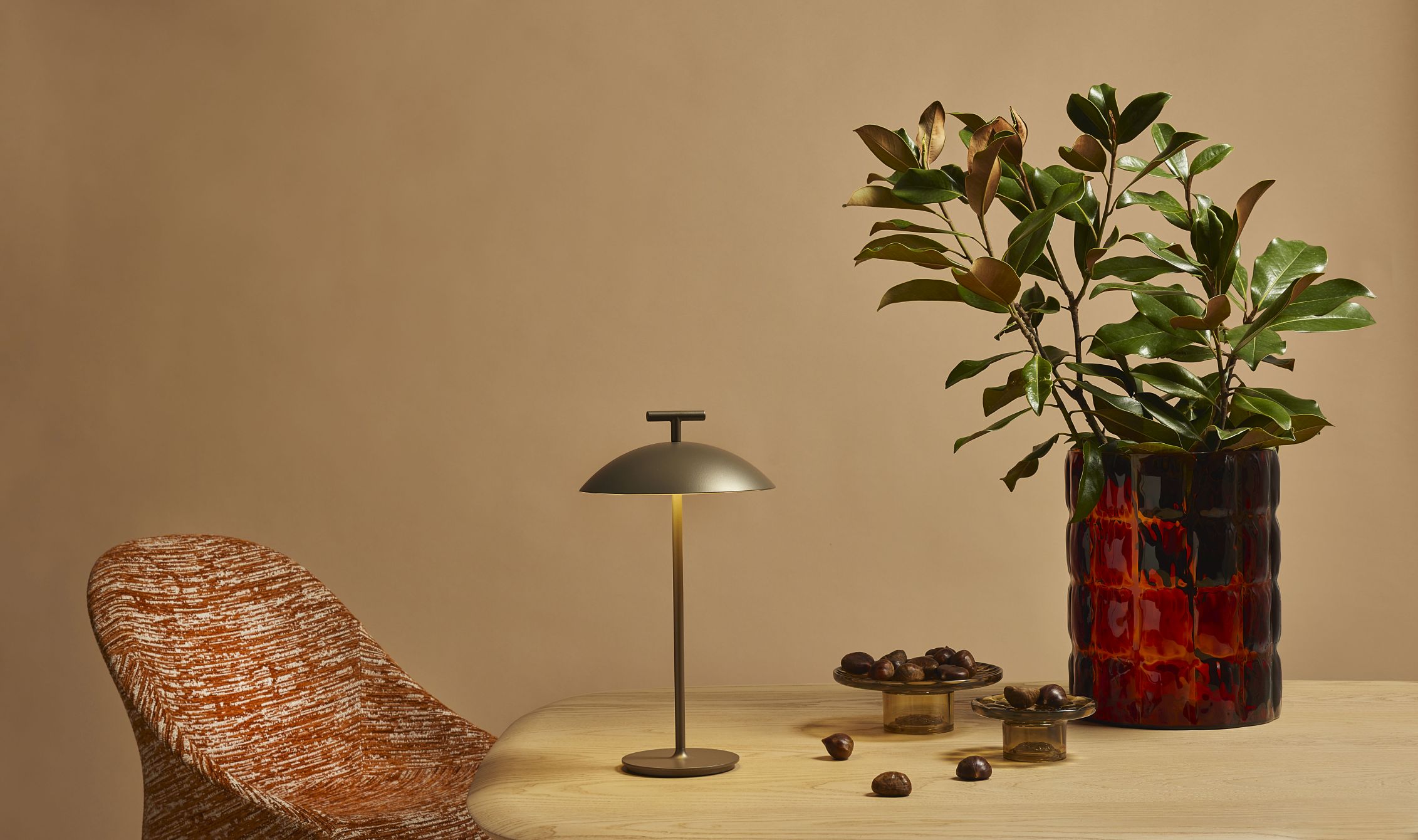 Mini Geen-A Lampe de table noir Kartell