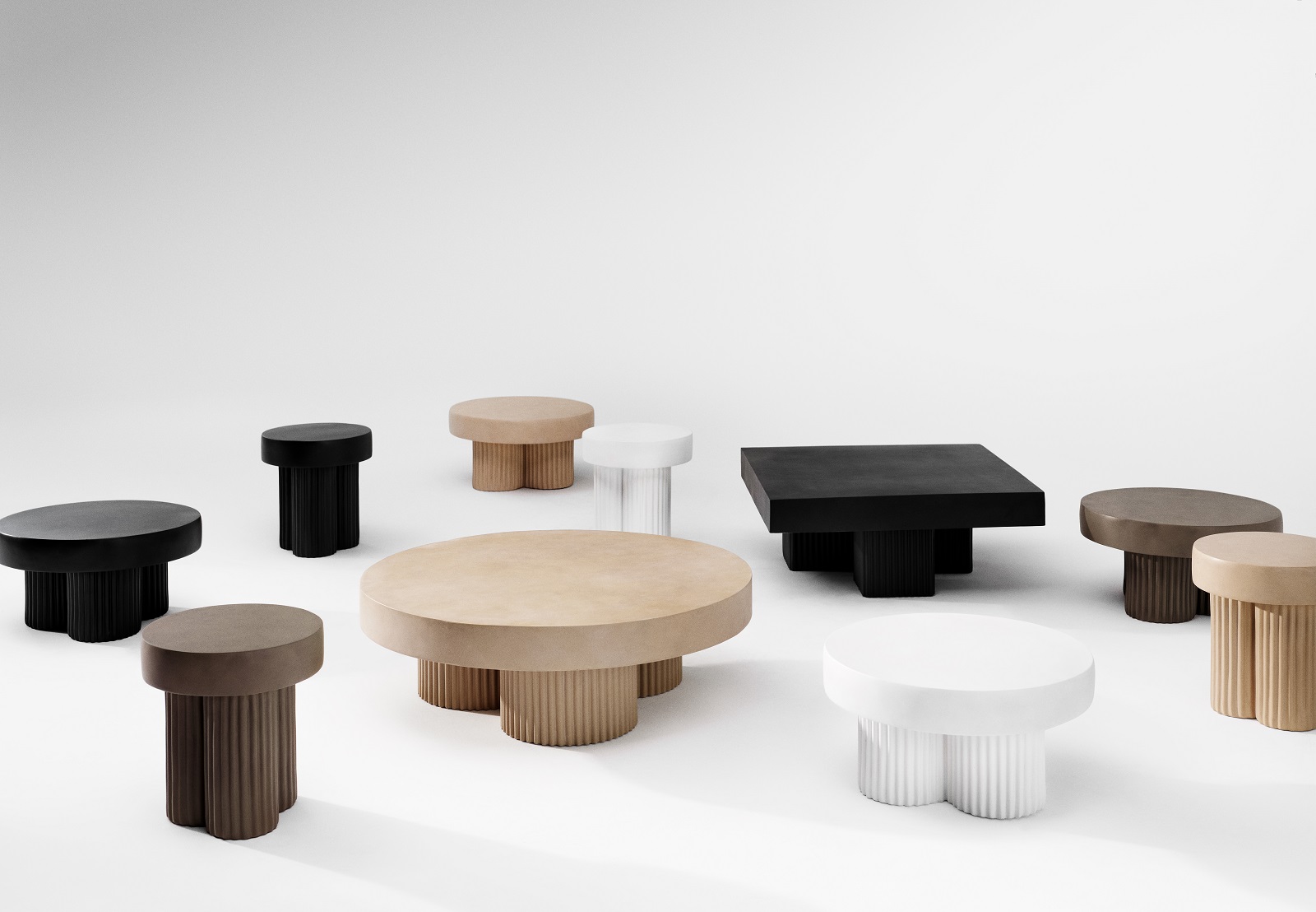 Gear Tall Side table Table d'appoint Norr11