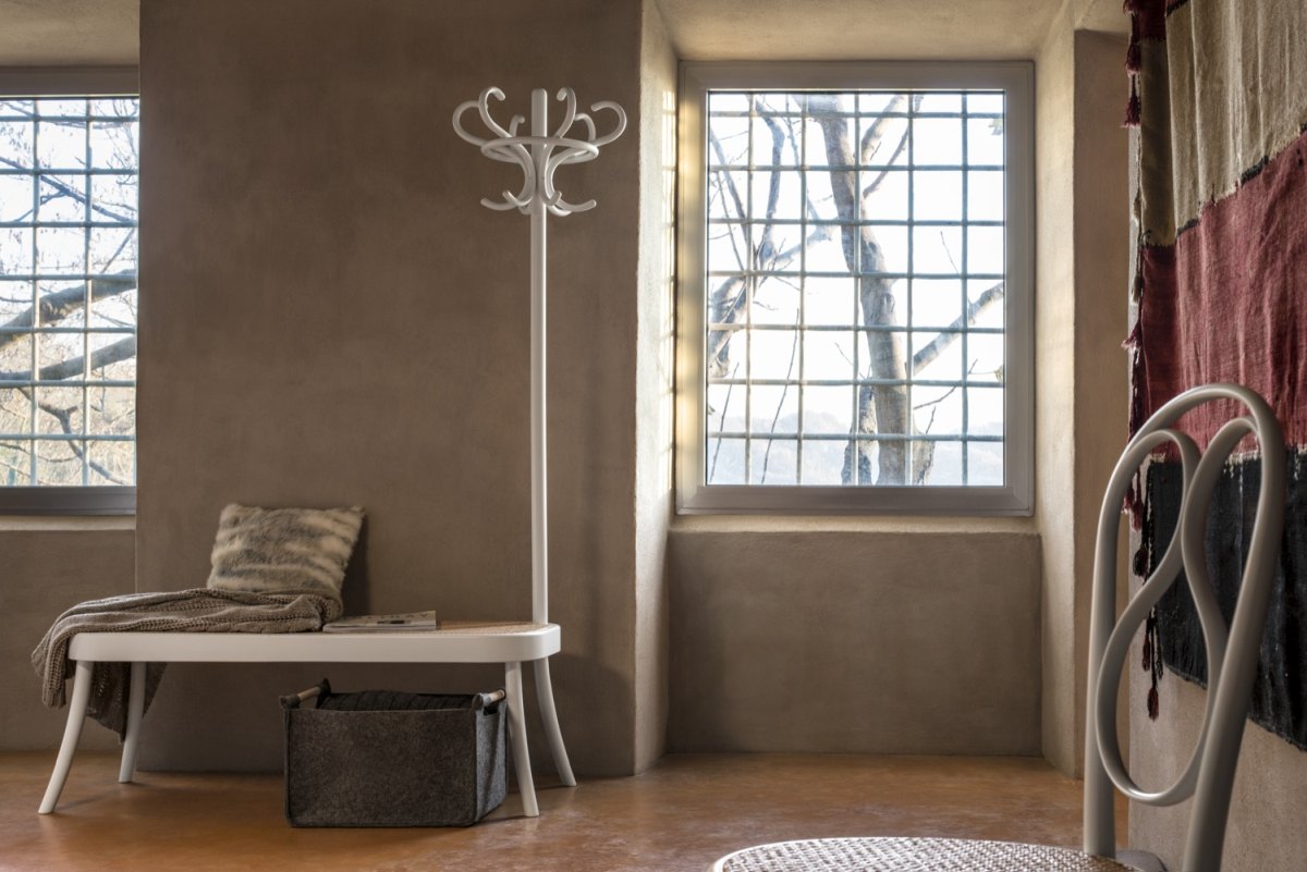 Coat Rack Bench Porte-manteau avec banc Design viennois GTV