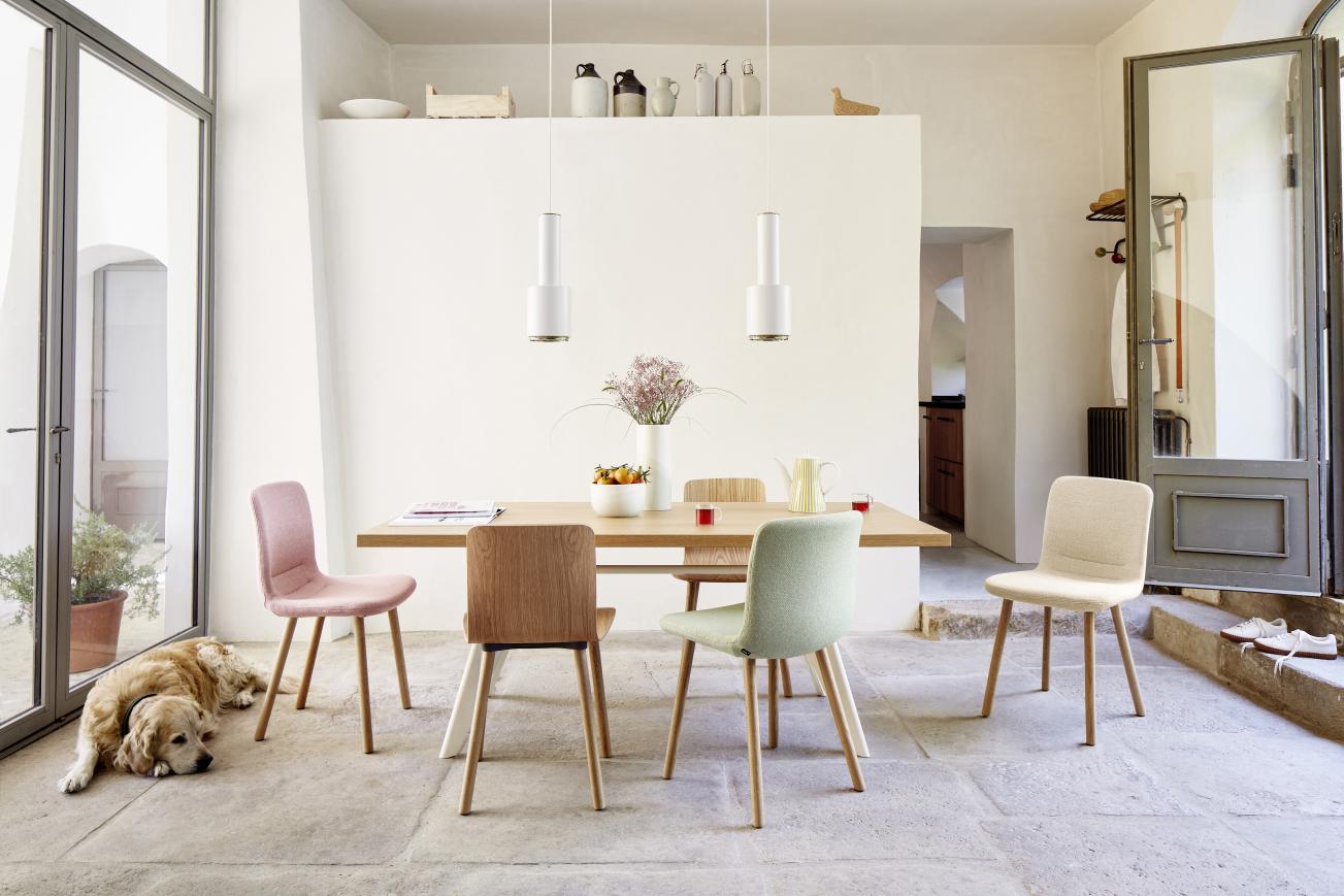 Hal Soft Wood Chaise Vitra 