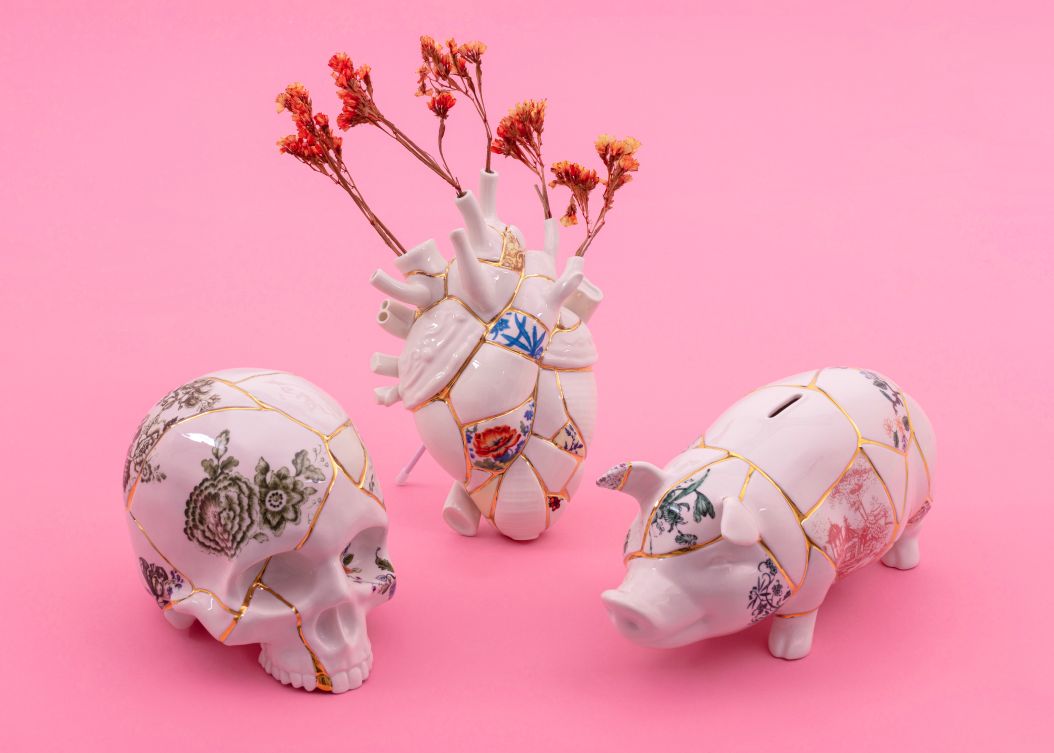 Kintsugi Moneybox Tirelire Piggy Bank Seletti