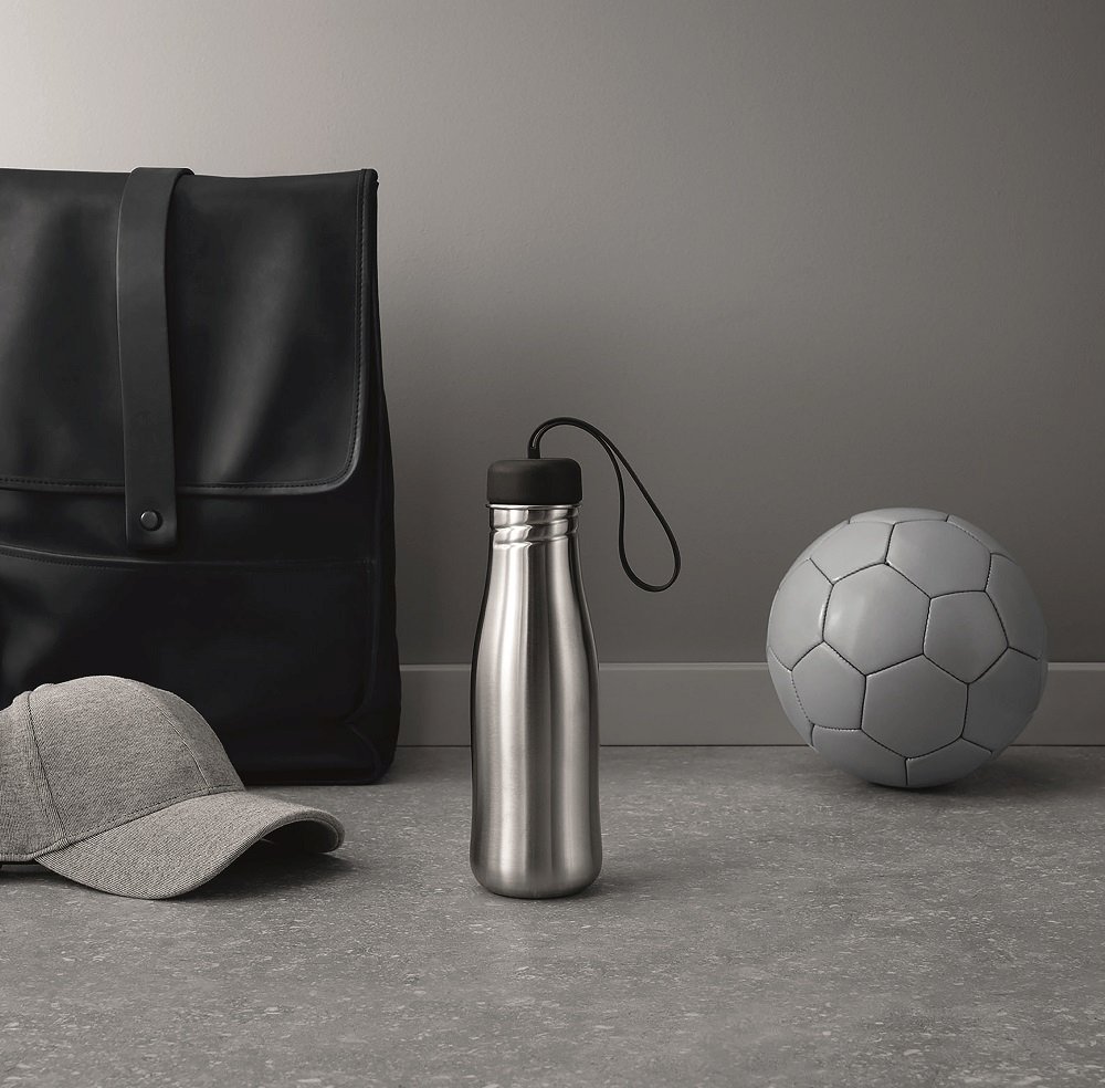 Active Drinking bottle Bouteille d'eau Couvercle noir Eva Solo OFFRE SPECIALE