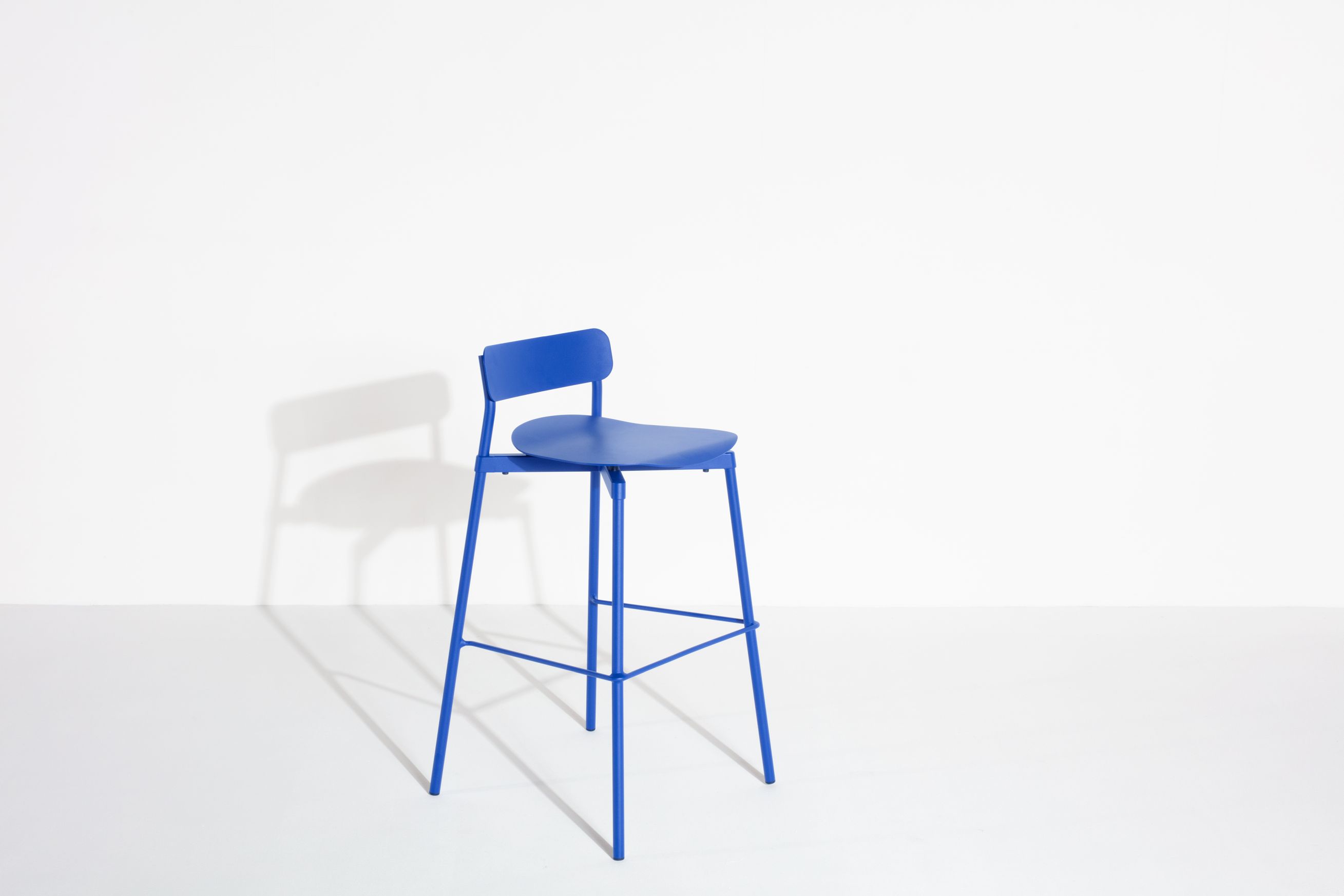 Fromme Barstool Tabouret de bar H 75 cm Petite Friture Bleu Fromme Barstool Tabouret de bar H 75 cm Petite Friture Bleu