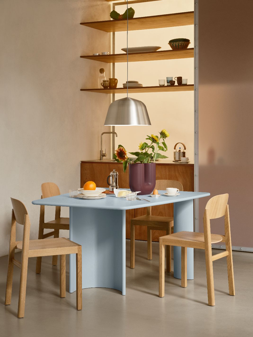 Ambit Pendant Lamp 25 Lampe à suspendre Muuto aluminium brossé