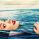 Girl in the sea