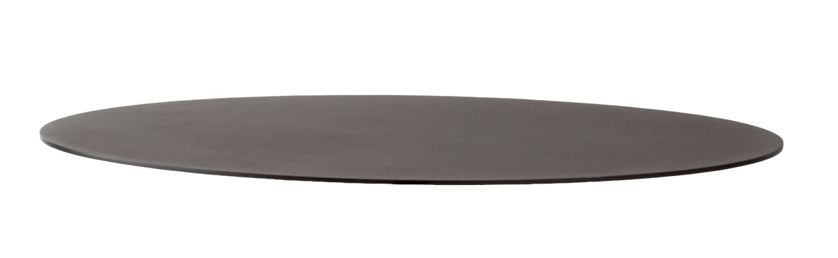 LATO LN8 Plaque métallique WARM BLACK Andtradition PIÈCE UNIQUE