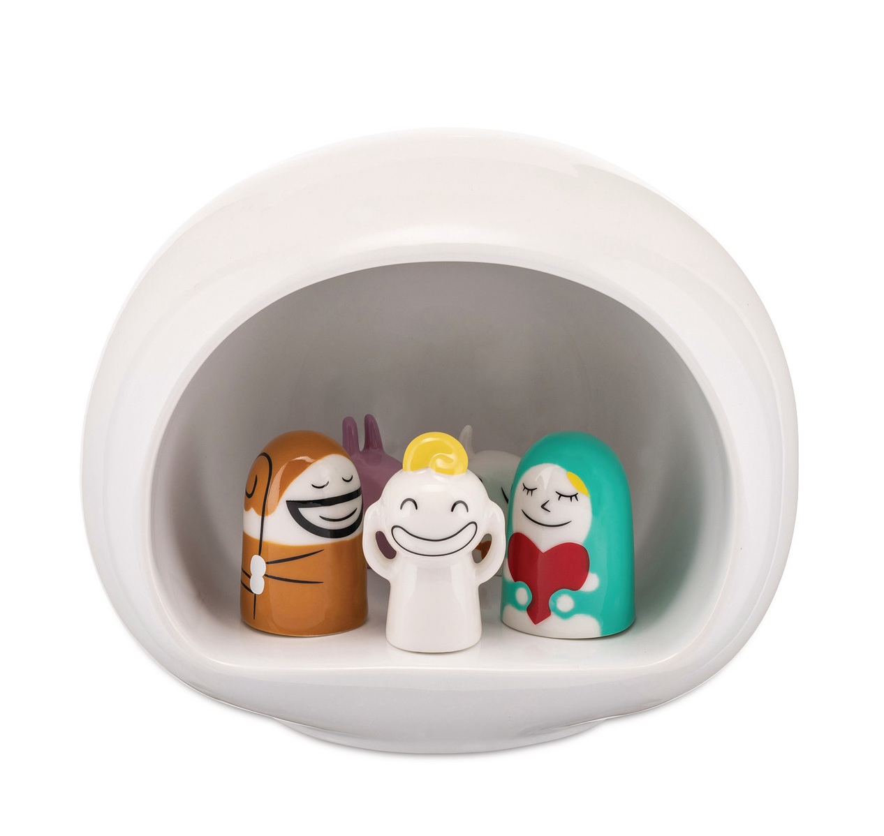 Presepe Group Crèche de Noël Porcelaine AMGI10 Alessi
