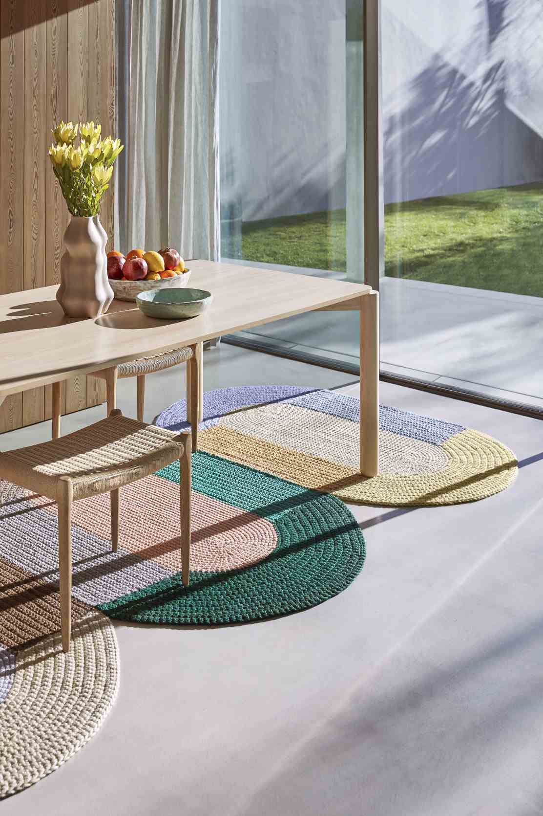 Tapis The Crochet Collection Embroidery Mix 180x300 cm Gan