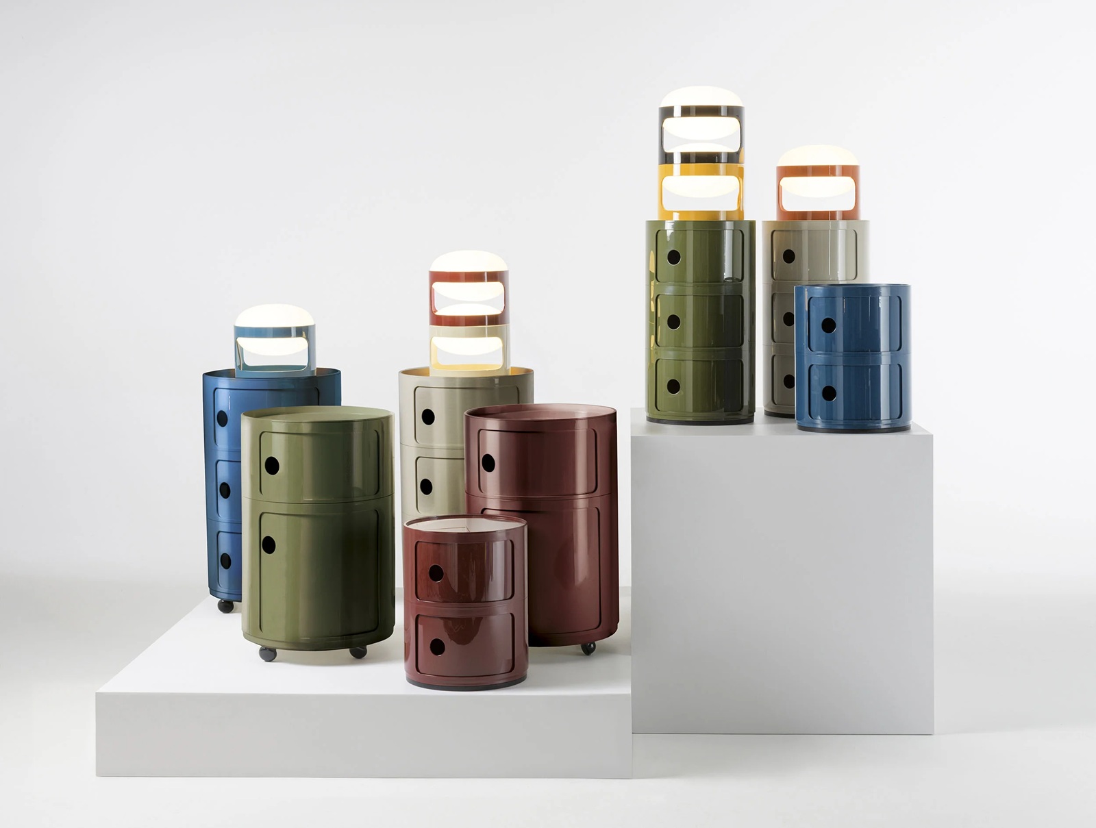 Componibili New Big élément à 3 pièces 4923 Conteneur Kartell