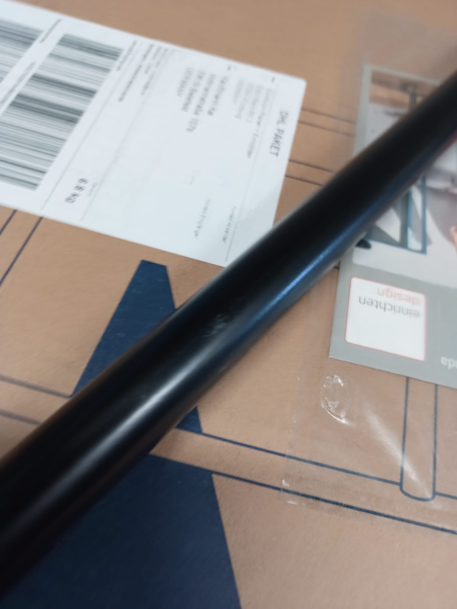 Cadre de table Eiermann 3, couleur NOIR, 58 x 29 cm, Richard Lampert OBJECTS IMPARFAITS