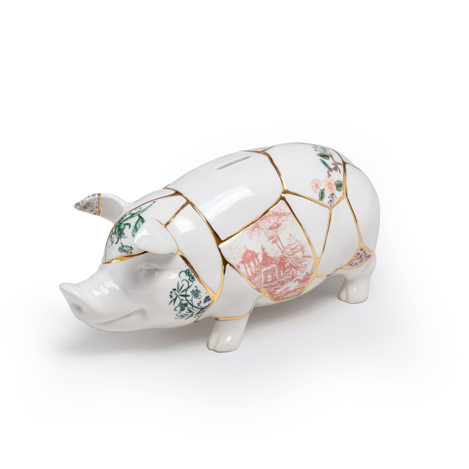 Kintsugi Moneybox Tirelire Piggy Bank Seletti