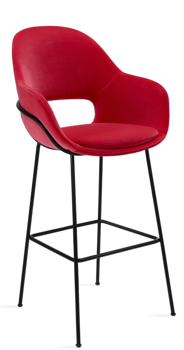 Theia Barstool Armchair High Tabouret de bar Freifrau Manufacture
