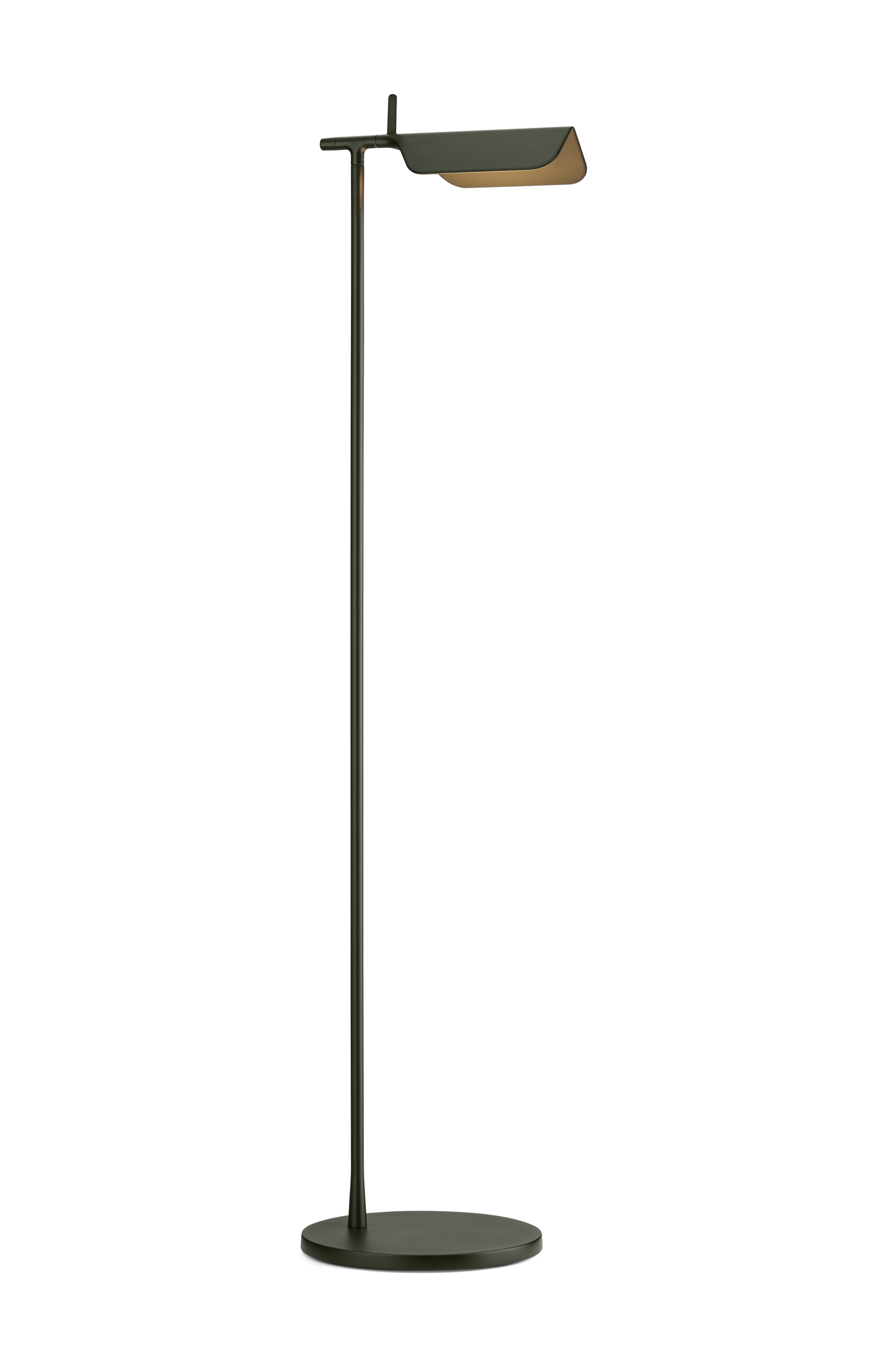 Tab F LED Lampadaire Vert Foncé Mat Flos
