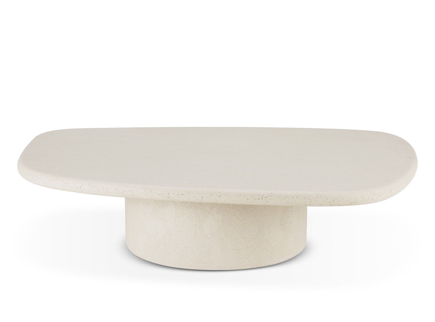 Elements Table basse Microcement forme de galet Ethnicraft