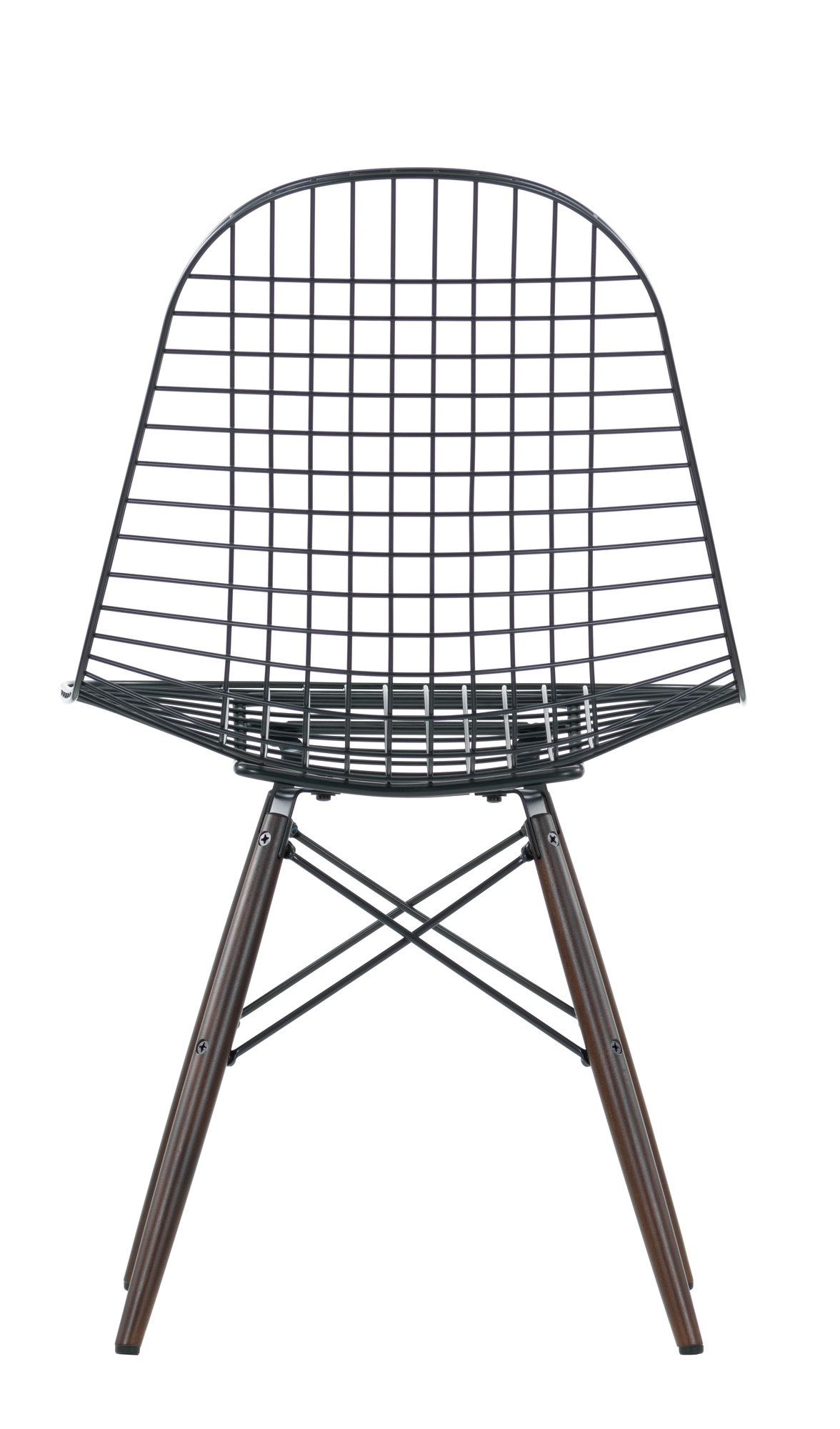 DKW Wire Chair Chaise assise rembourree Vitra