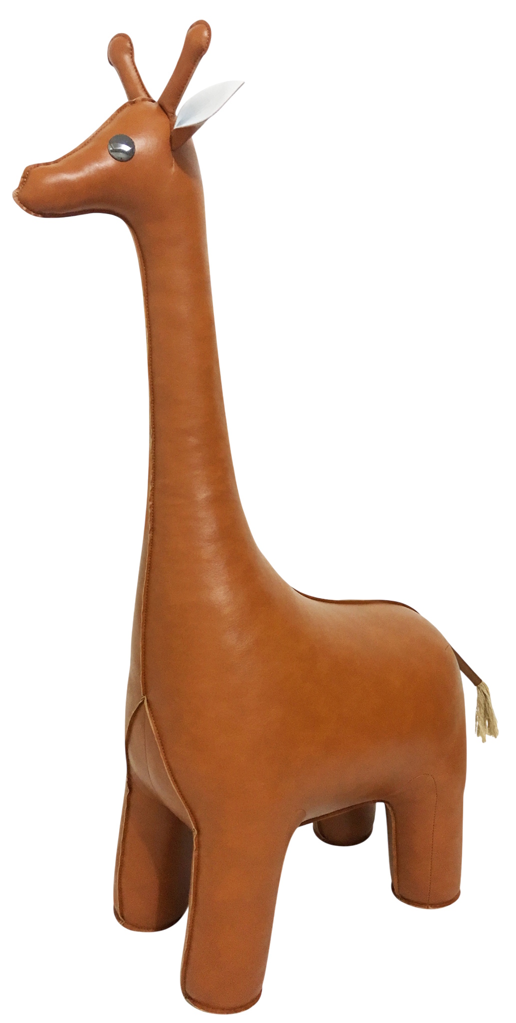 Animal en cuir XXL Butoir de porte Girafe Züny 