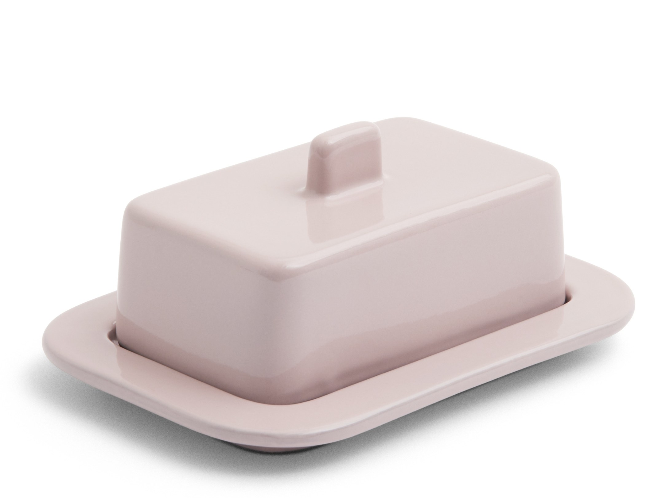 Barro Butter Dish Beurrier Hay Pink