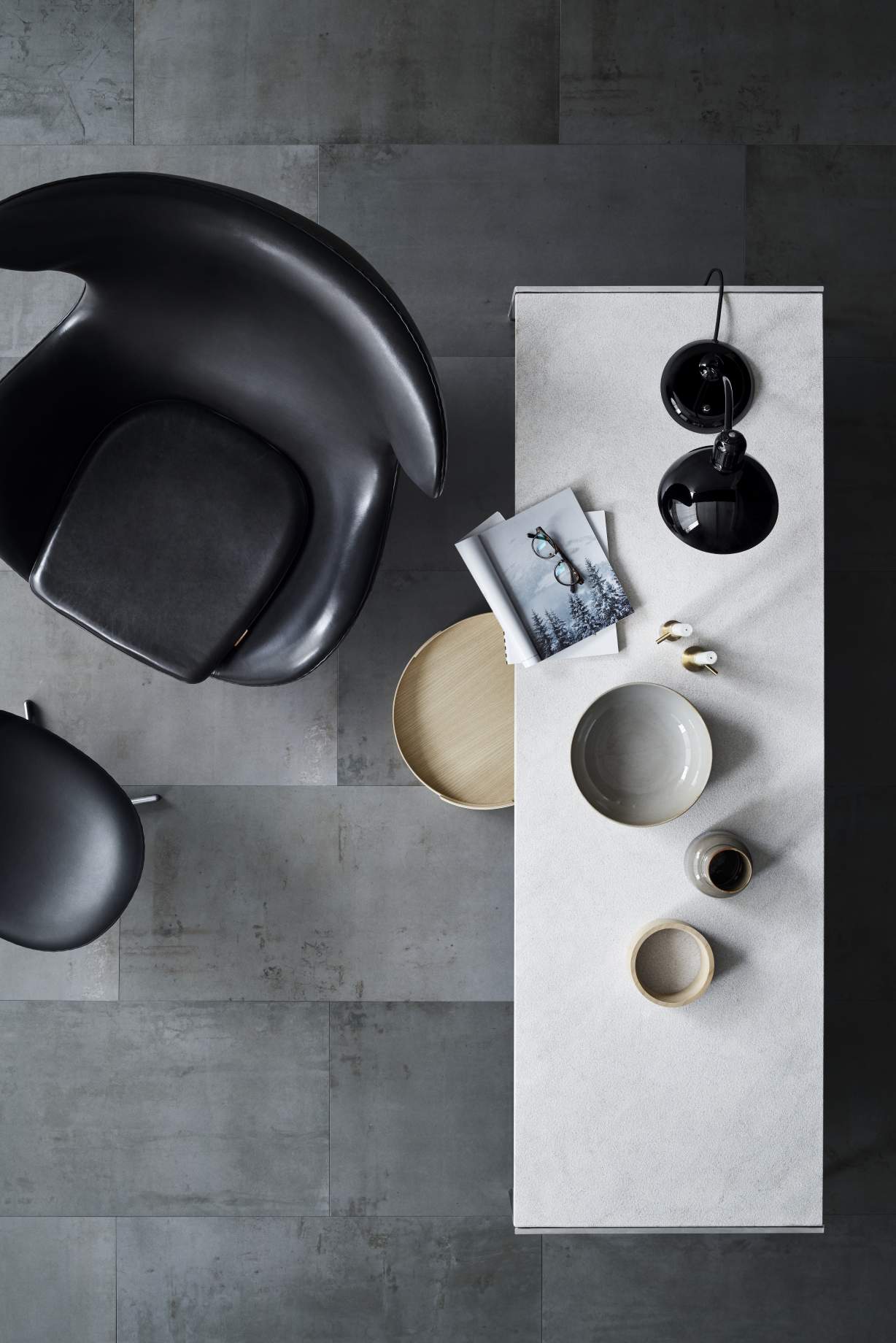 PK63A / PK 63 A Table à manger L 120 cm Fritz Hansen 