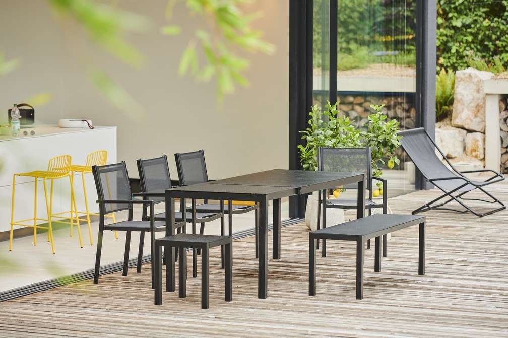 Fiam Aria Outdoor Table à rallonges Jan Kurtz