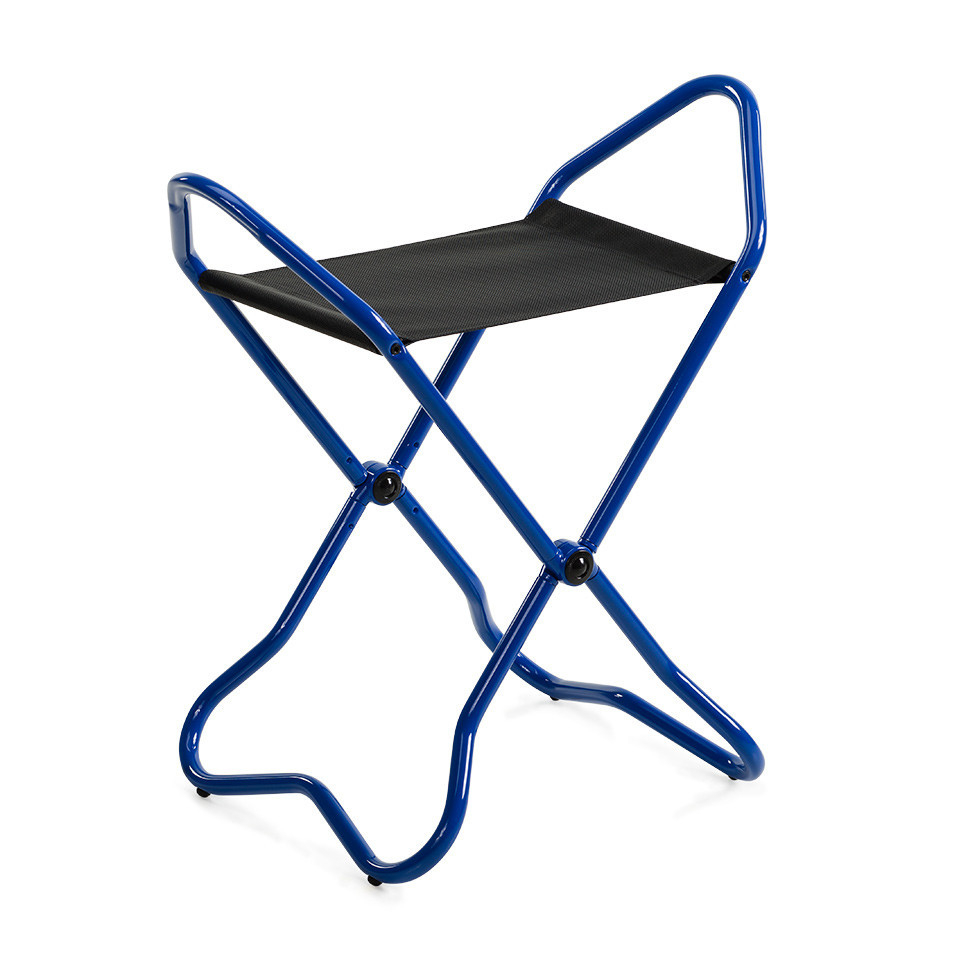 New York, Tabouret pliant / Musée Tabouret bleu Lectus
