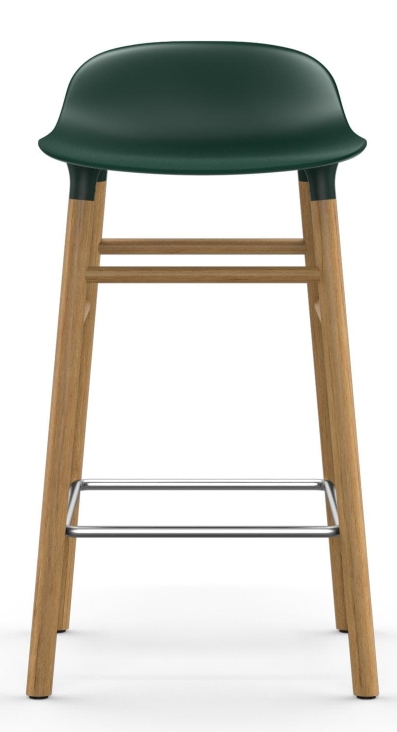 Form Barstool tabouret de bar H 65 cm Bois Normann Copenhagen