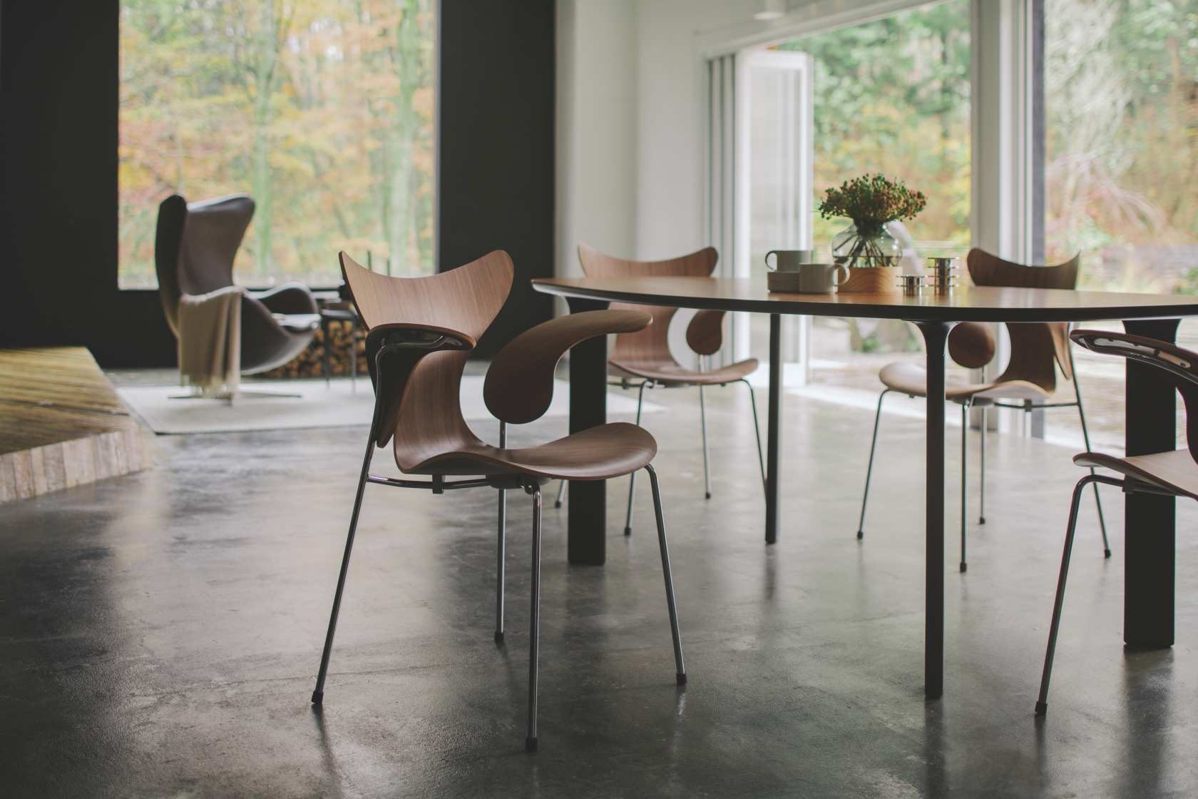 Lily Accoudoir chaise 3208 Fritz Hansen